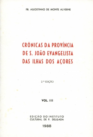  CRÓNICAS DA PROVÍNCIA DE S. JOÃO EVANGELISTA (...)
